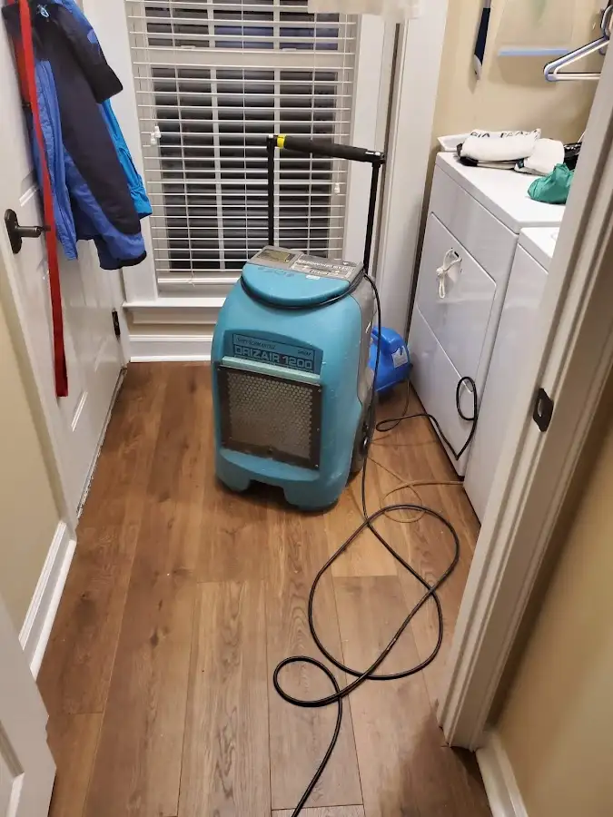 Commercial dehumidifier deployed for Flood Damage Cleanup in Waimanalo